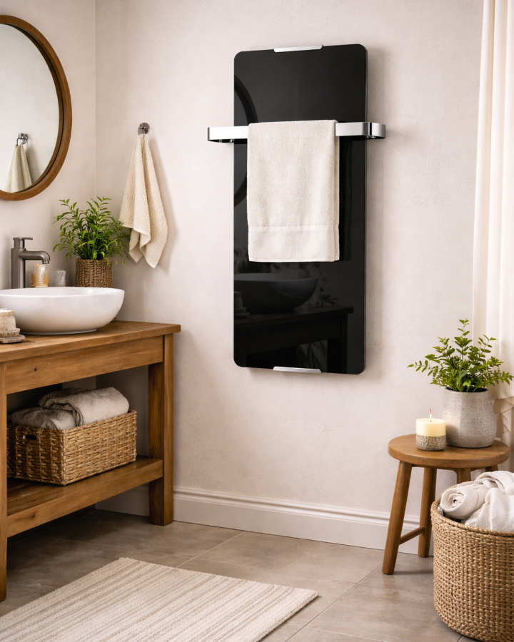 chemin-arte-volcano-radiateur-s-che-serviettes-noir-600w-90cm image 4
