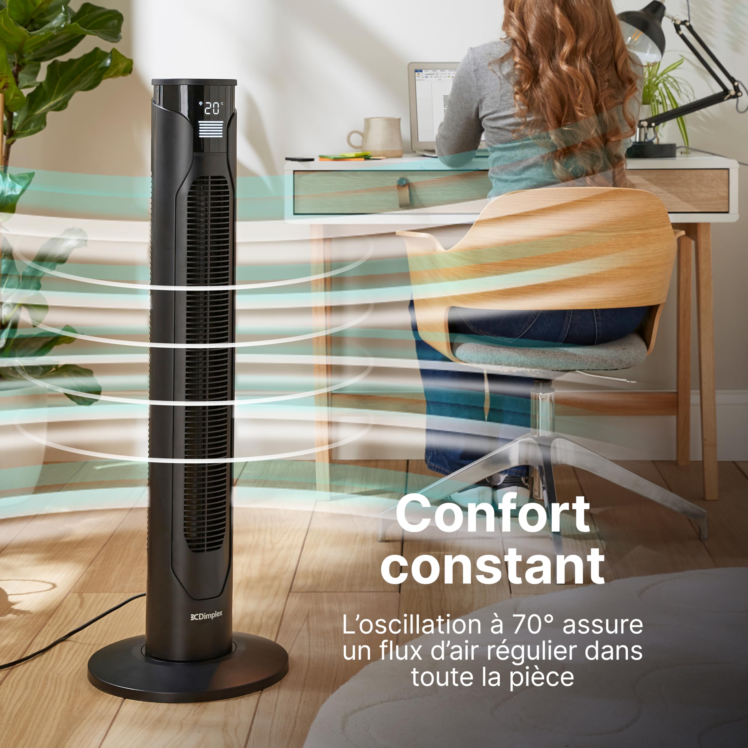 dimplex-towerfan-ventilateur-colonne-anthracite-4-modes image 4