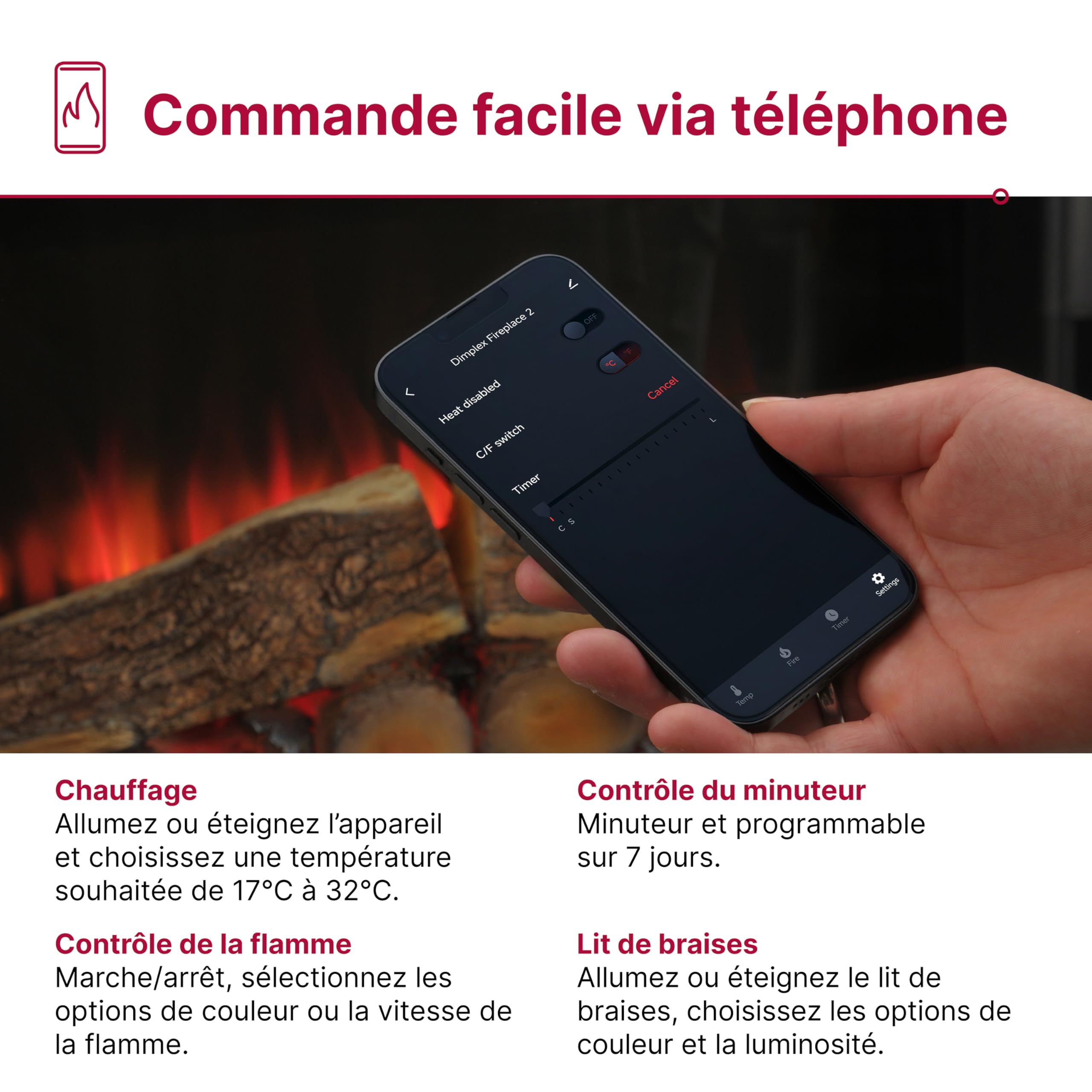 dimplex-spark-insert-lectrique-58-4-cm-optiflame-2-kw image 7