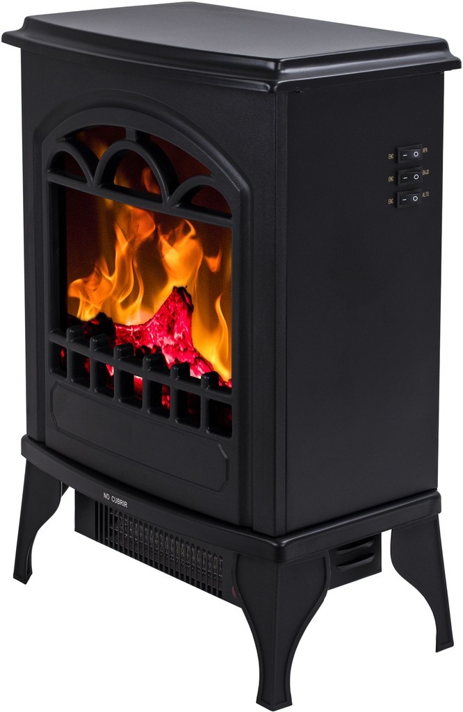 aflamo-hoover-po-le-lectrique-sur-pied-noir-1950w image 3