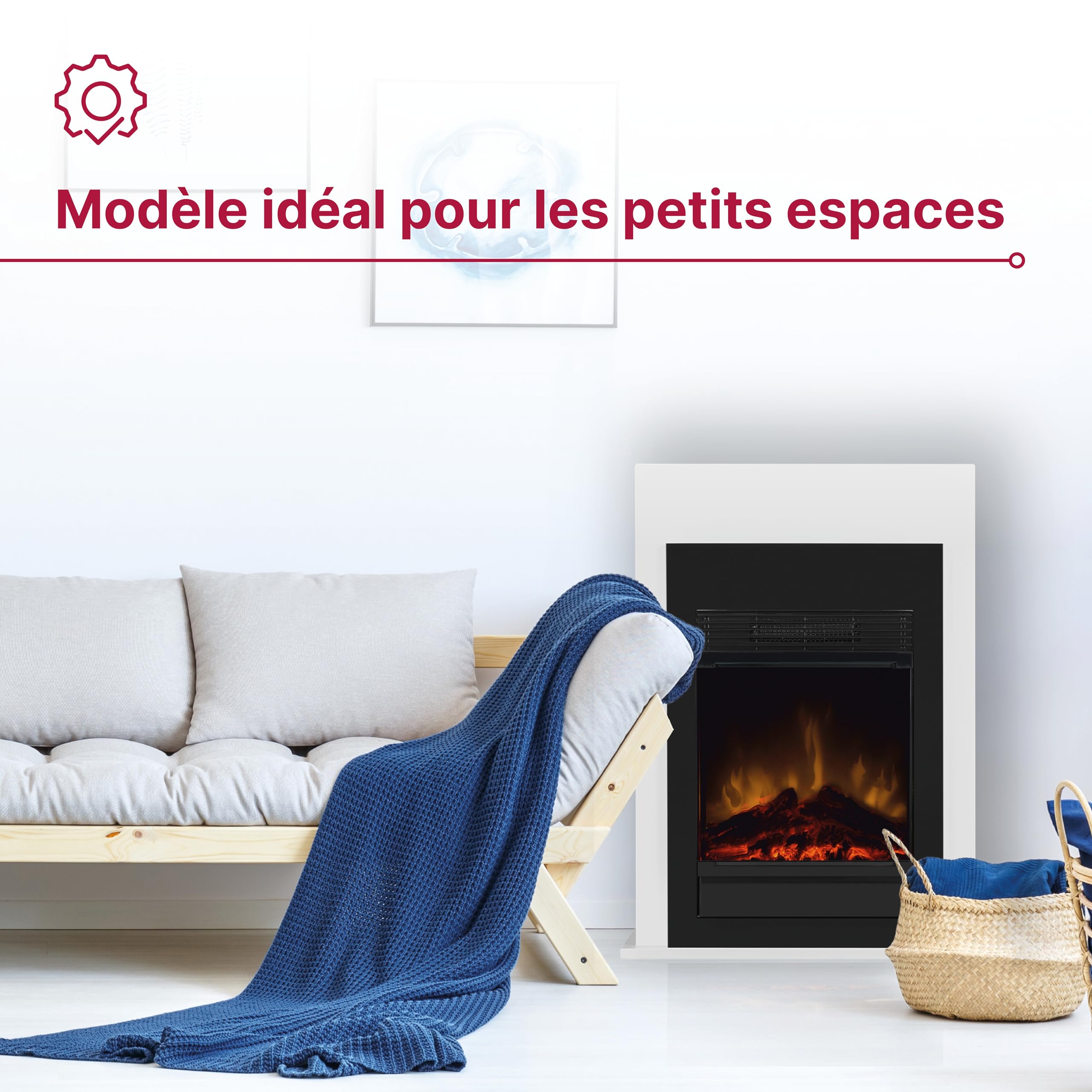 dimplex-bellini-black-po-le-lectrique-optiflame-1500w-noir-t-l-commande image 5