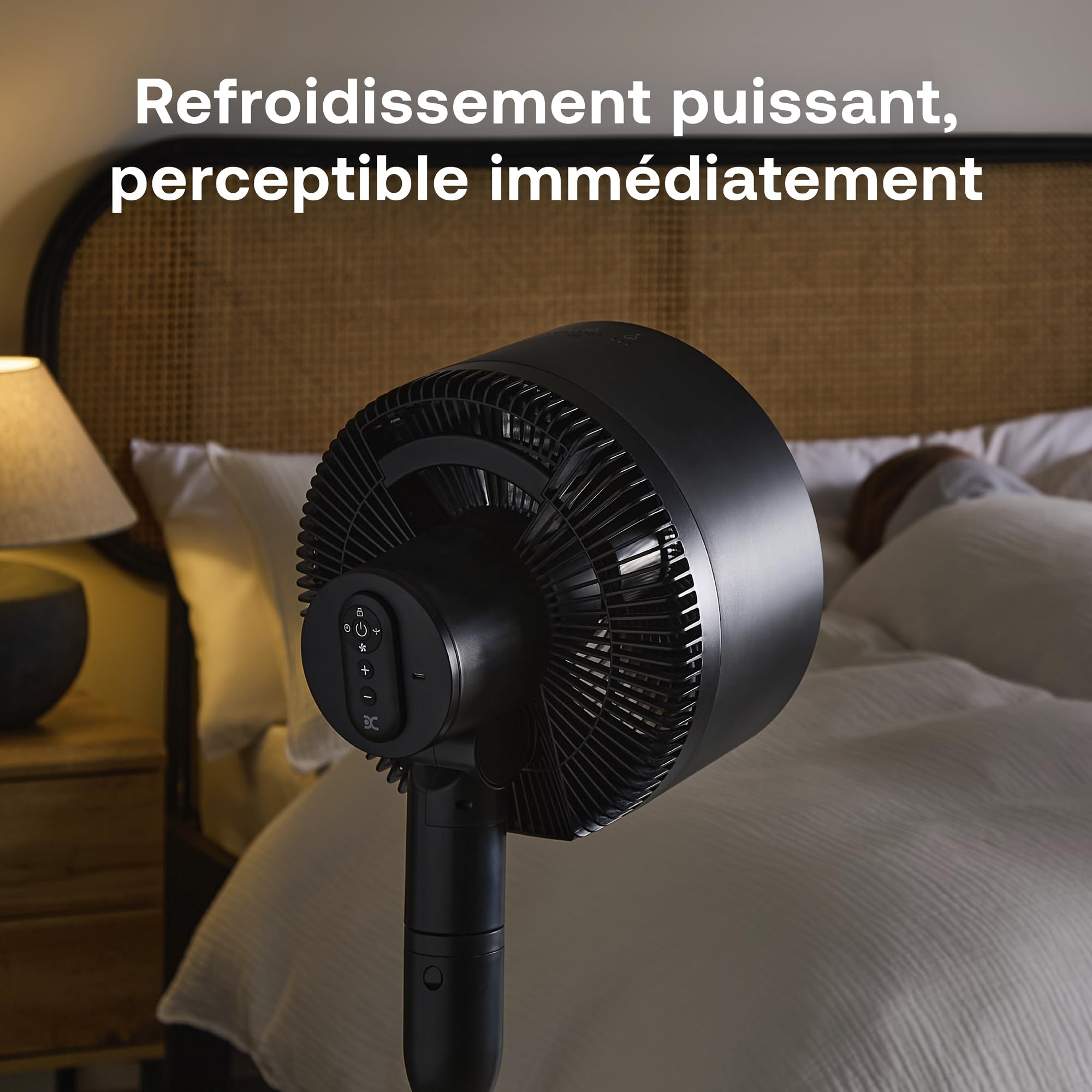 dimplex-duocool-ventilateur-sans-fil-2-en-1-noir-45-h image 2