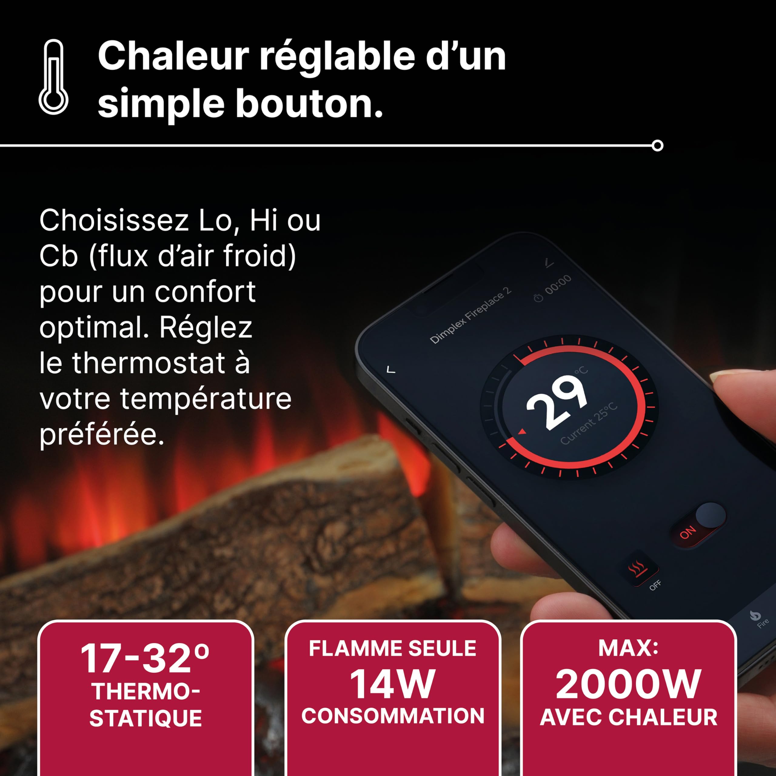 dimplex-spark-insert-lectrique-58-4-cm-optiflame-2-kw image 6