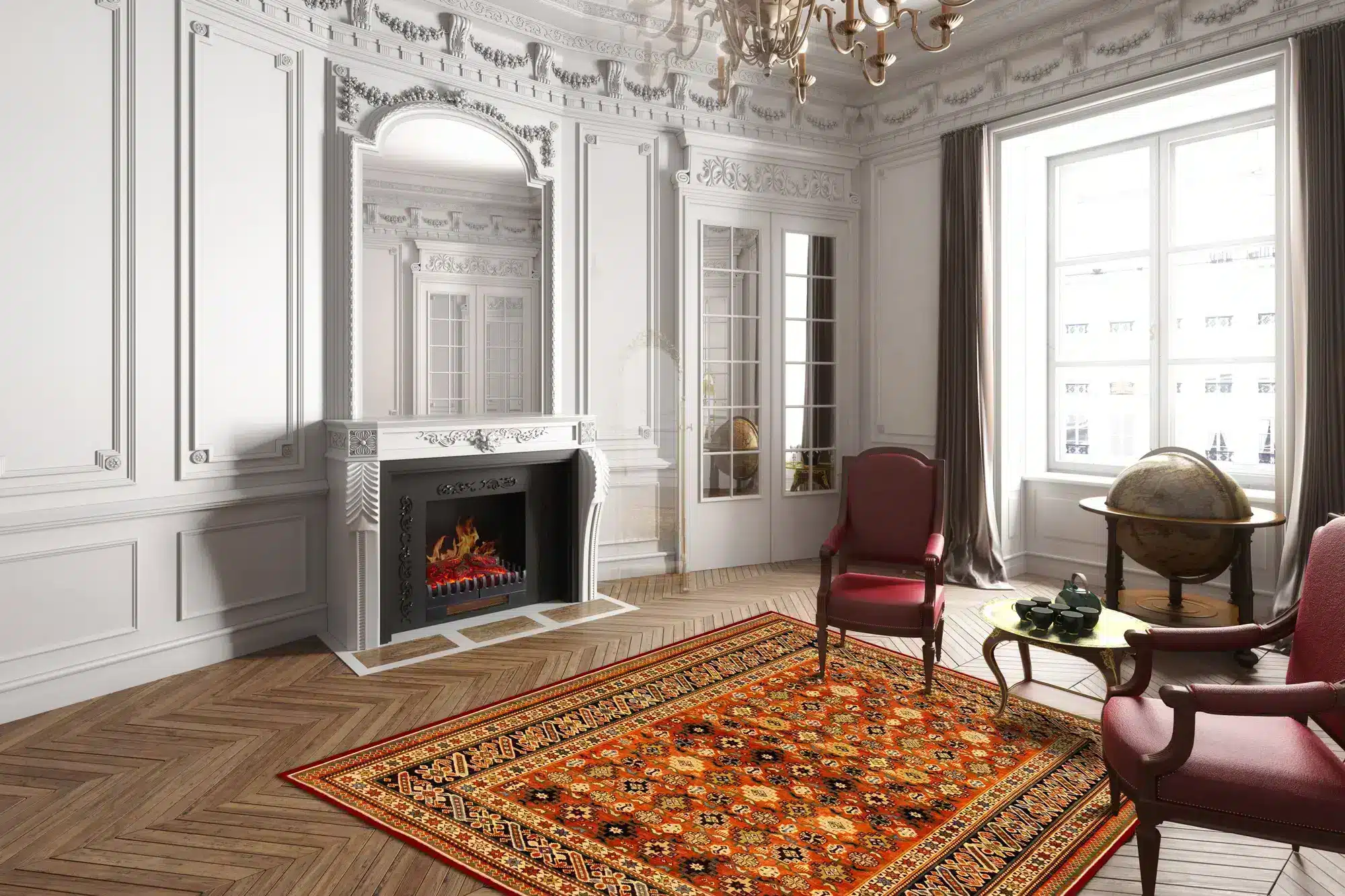 chemin-arte-fire-glass-45-cm-foyer-lectrique-b-ches-2000w image 4