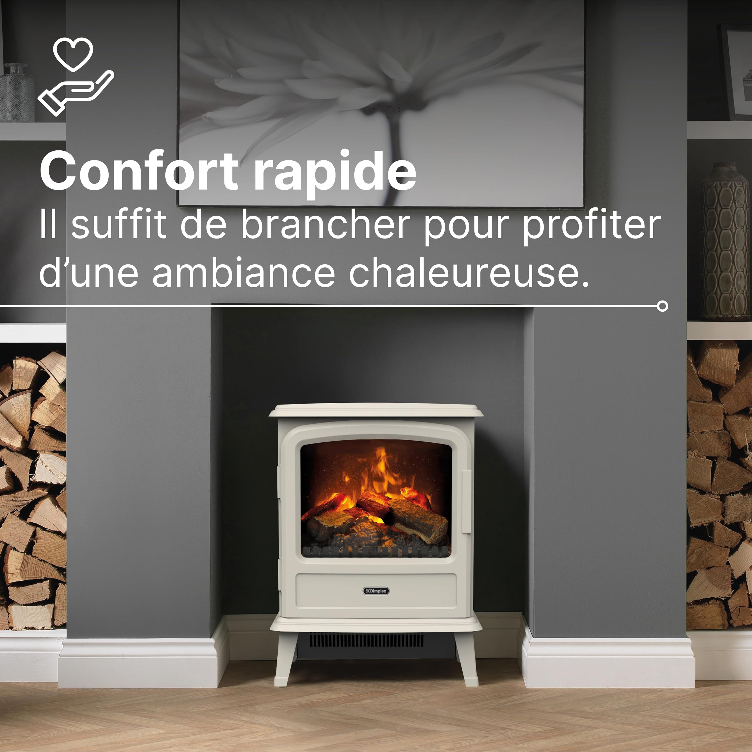 dimplex-evandale-po-le-lectrique-optimyst-2000w-pebble image 2