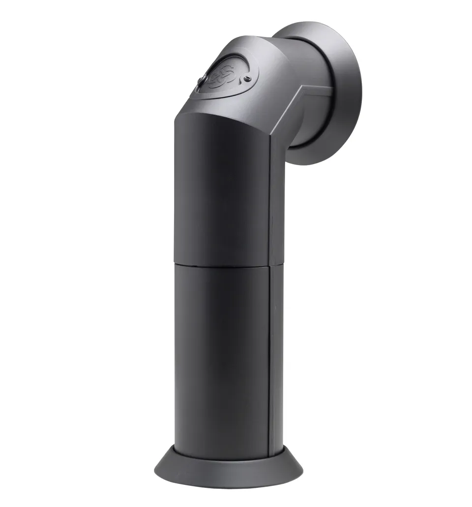 dimplex-conduit-d-coratif-plastique-noir-mat-456-516-mm image 1
