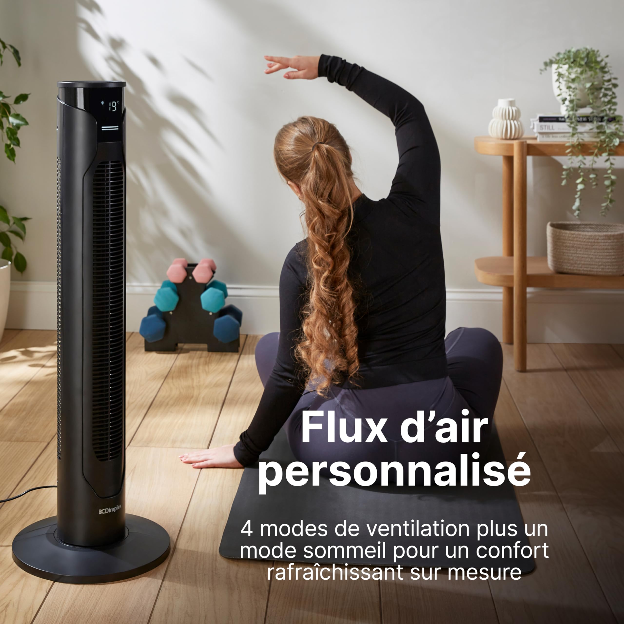 dimplex-towerfan-ventilateur-colonne-anthracite-4-modes image 7