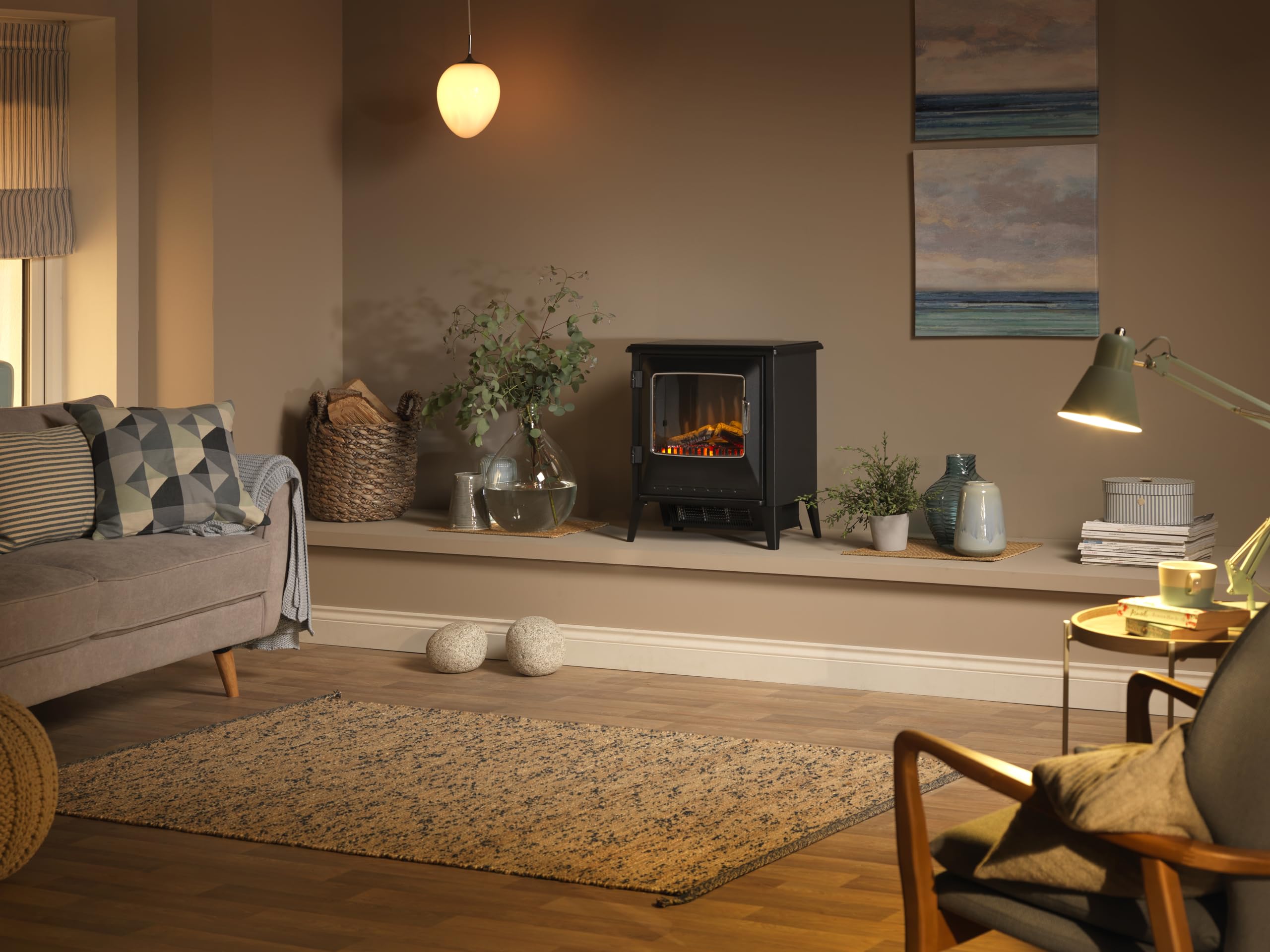dimplex-lucia-po-le-lectrique-noir-900-1800w-effet-optiflame image 3
