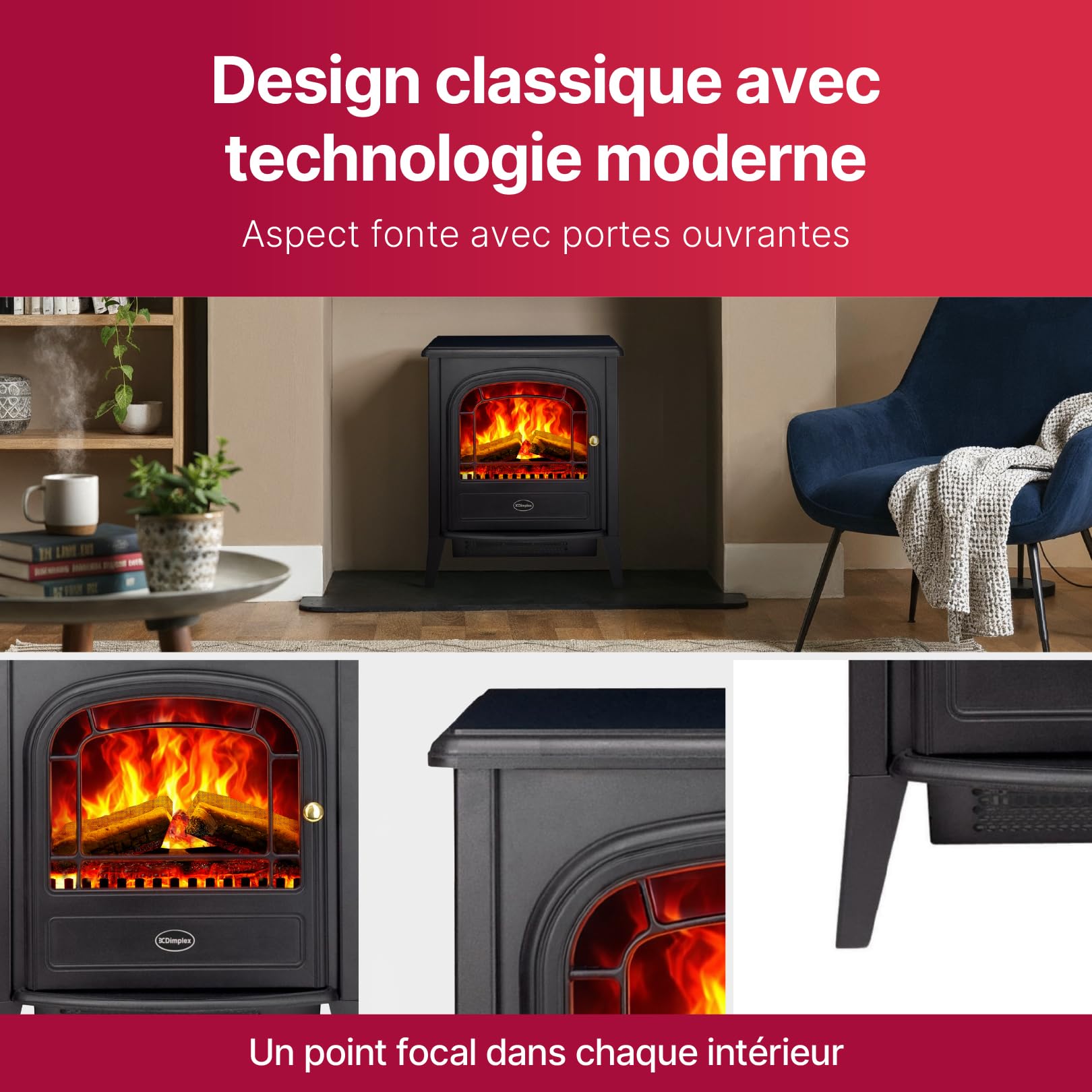 dimplex-club-po-le-lectrique-optiflame-lit-b-ches-2-kw image 7