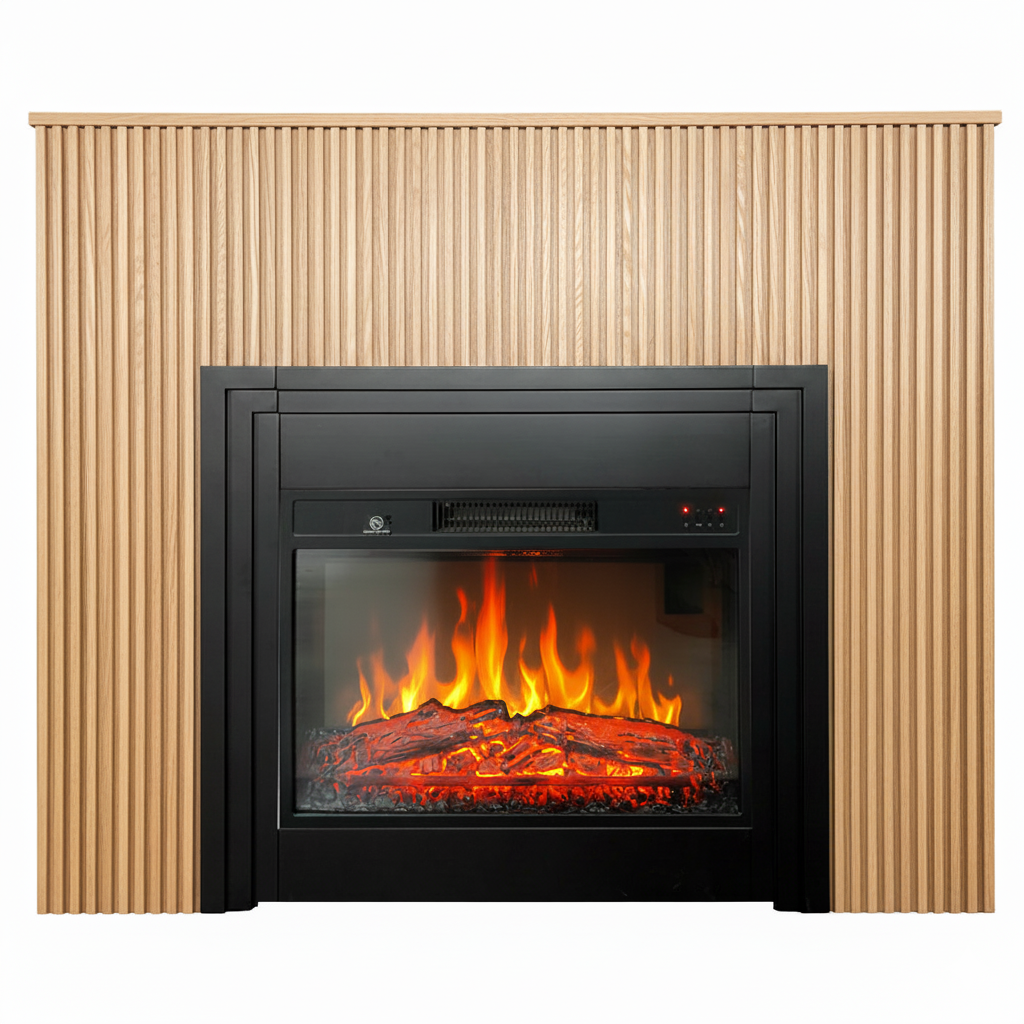 chemin-arte-ambra-fire-glass-chemin-e-lectrique-tasseaux-bois-2000w image 4