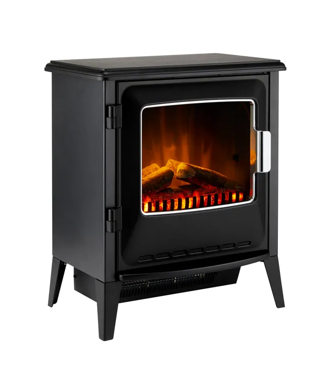 dimplex-lucia-po-le-lectrique-noir-900-1800w-effet-optiflame image 1