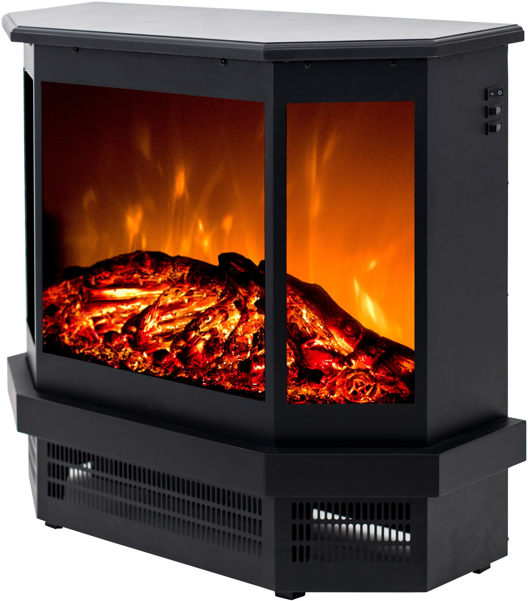 aflamo-cortez-po-le-lectrique-sur-pied-1600w-noir image 3