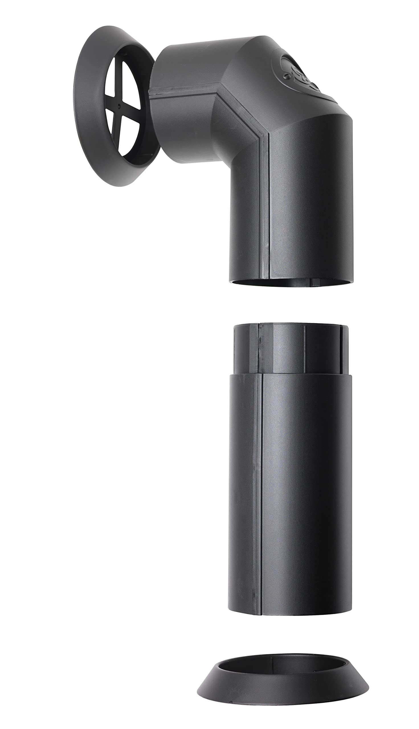 dimplex-conduit-d-coratif-plastique-noir-mat-456-516-mm image 3