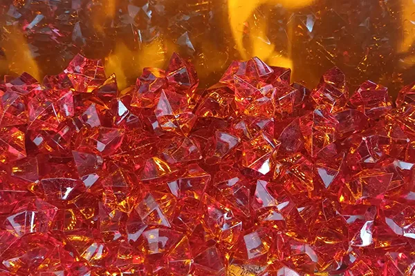 chemin-arte-fire-glass-cristaux-d-coratifs-rouge-500g image 1